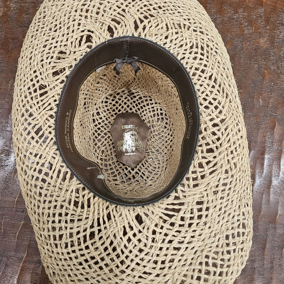 Vintage Resistol Stagecoach Straw Hat - Picture 11 of 16